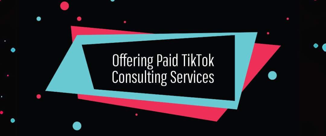 06-Offering Paid TikTok Consulting Services