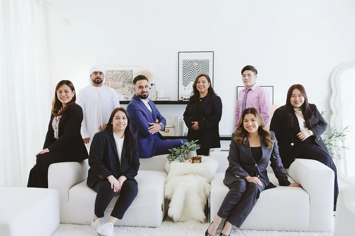 The EZONE operations team in the Dubai office
